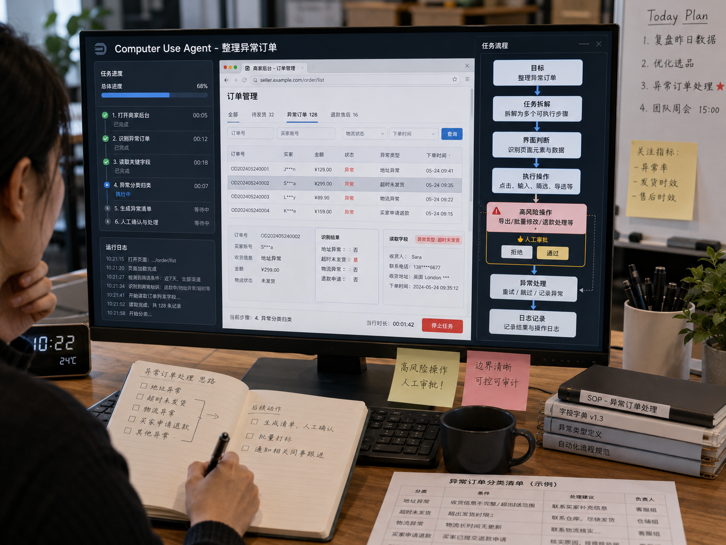 Computer Use Agent:谁来拆任务?