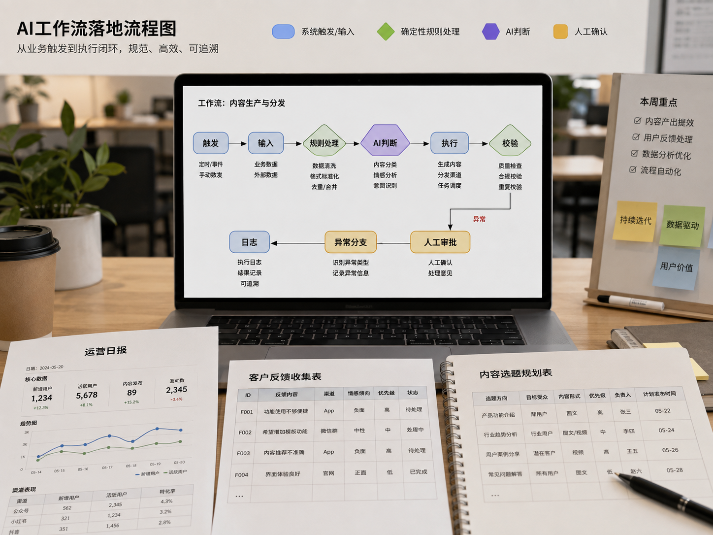 AI工作流:把重复任务变成可控流程