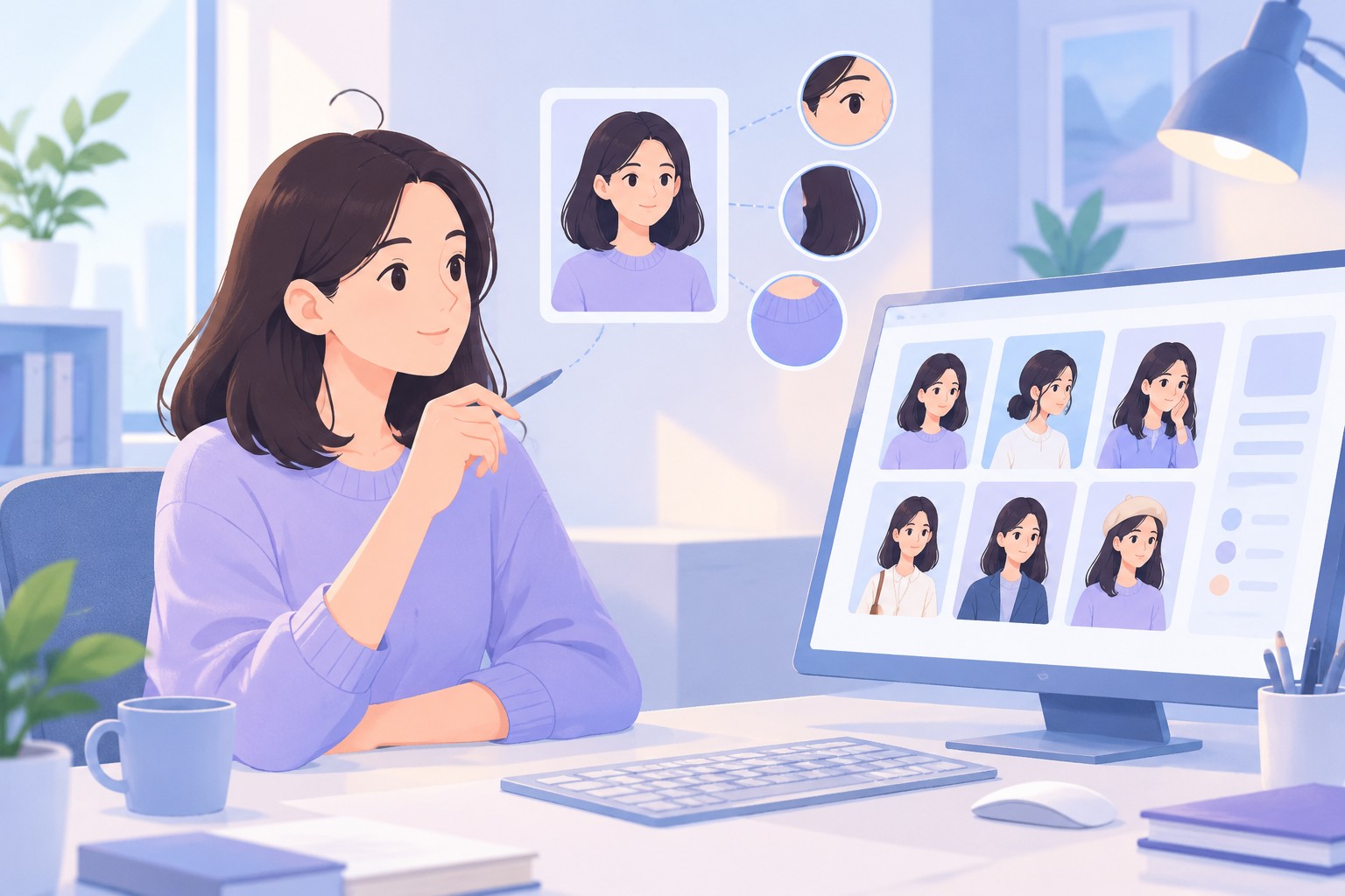 AI绘画人物一致性怎么控制 配图1